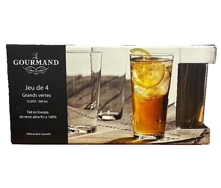 Ensemble de 4 verre 360ml