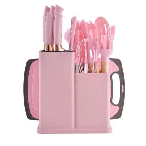 Ensemble d&#39;ustensiles de cuisine- Rose