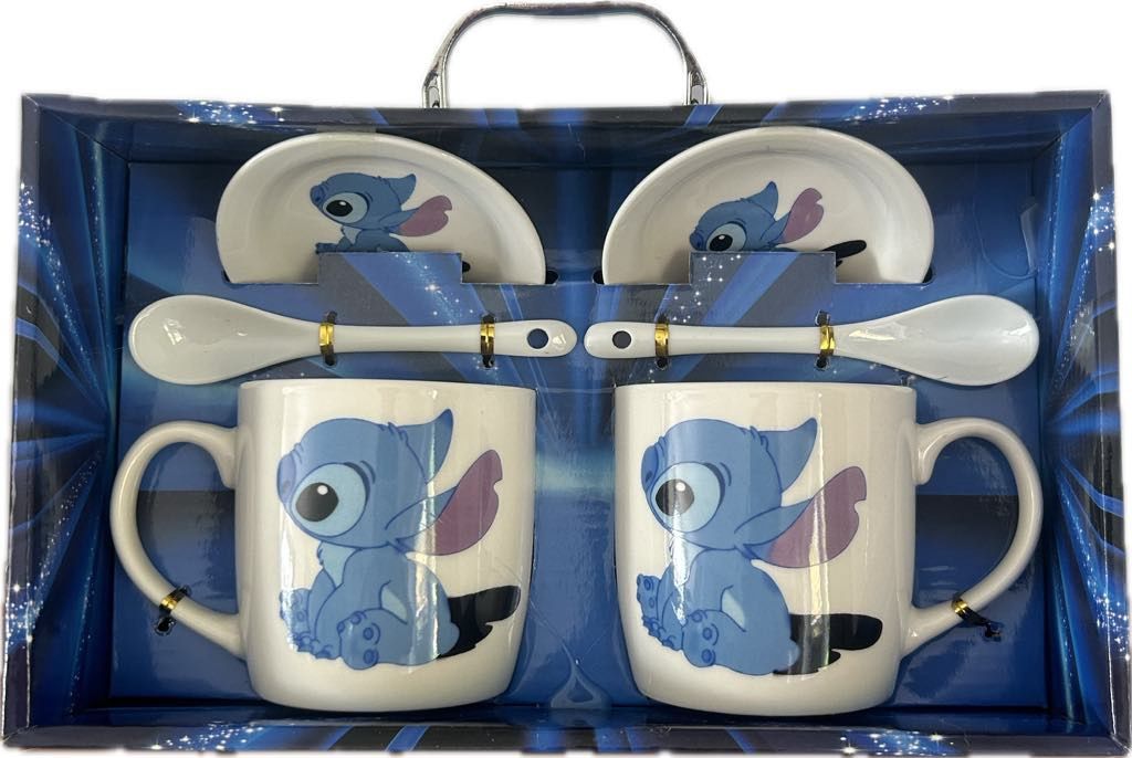 Ensemble de tasse assiette Stitch- Assis