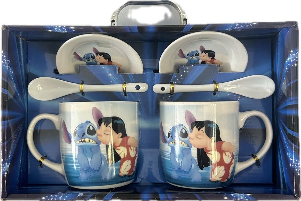 Ensemble de tasse assiette Stitch Lilo
