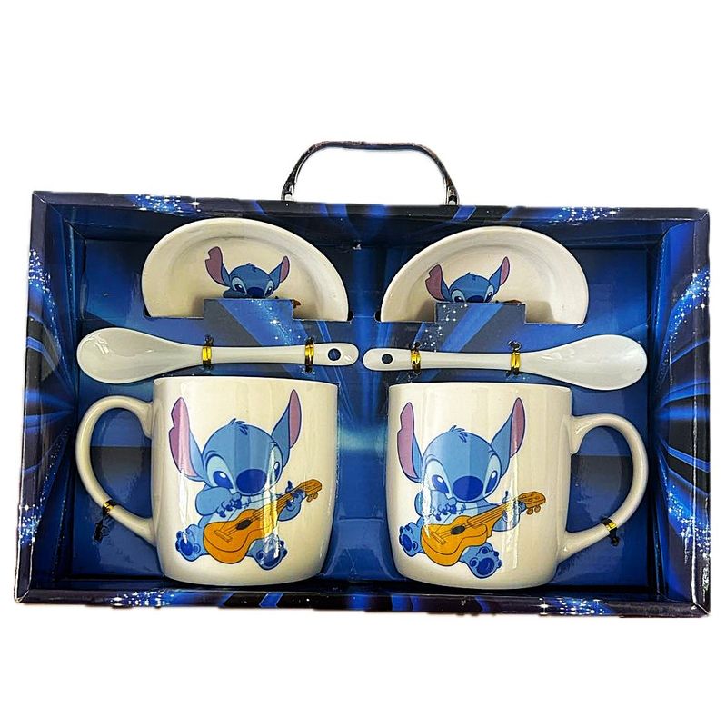 Ensemble de tasse assiette Stitch- Guitare