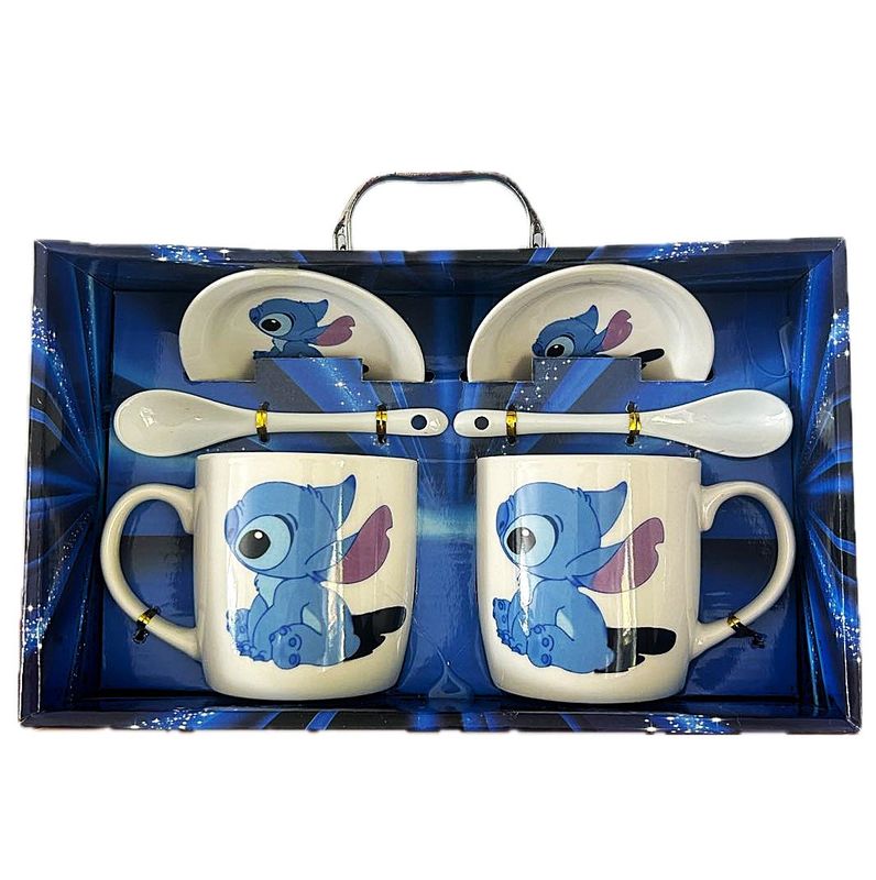 Ensemble de tasse assiette Stitch- Assis