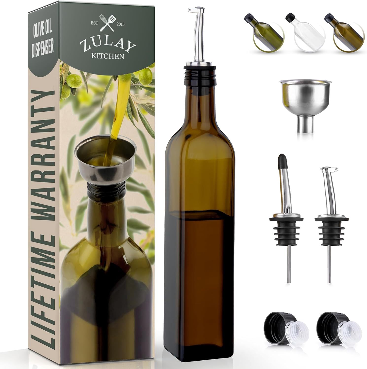 Distributeur d&#39;huile d&#39;olive pour cuisine