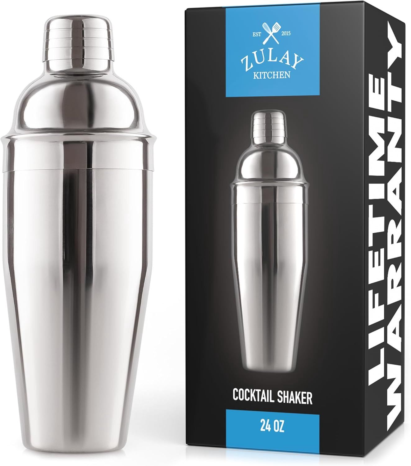 Zulay Shaker à cocktail 24 oz