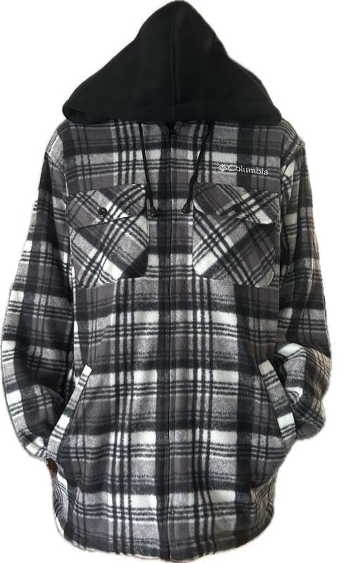 Veste doublé à carreaux - Gris Blanche ligne Noir
