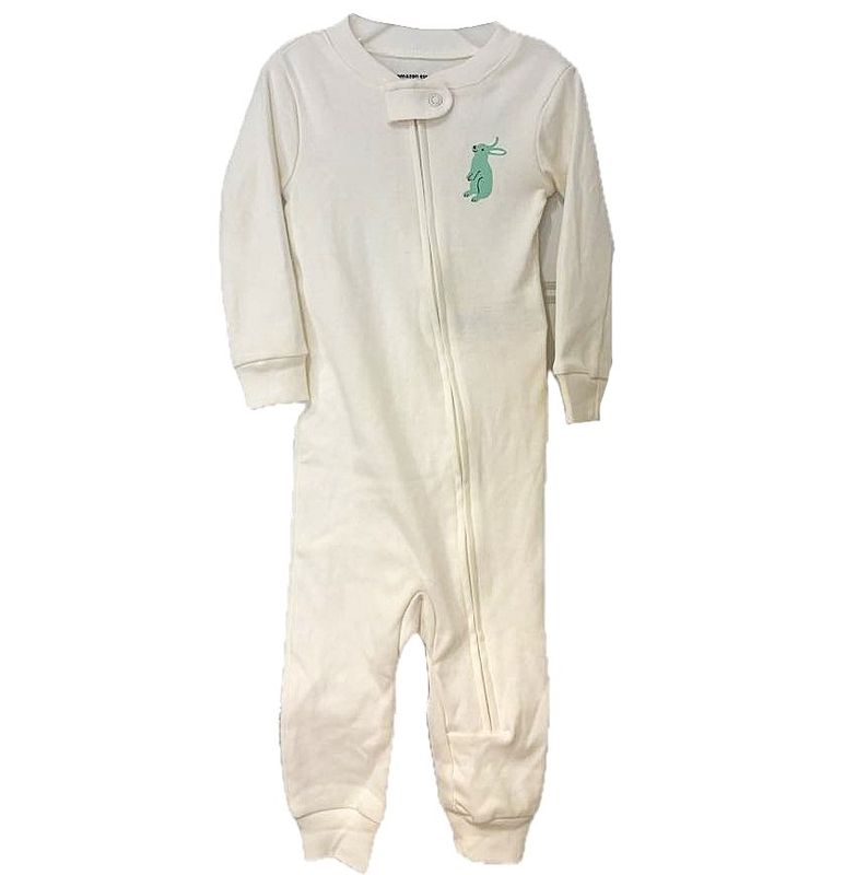 Pyjama pour bébé Crème avec Kangourou
