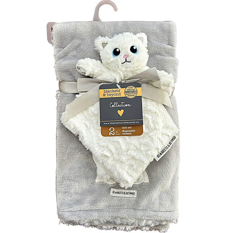 Ensemble couverture et doudou- Hiboux