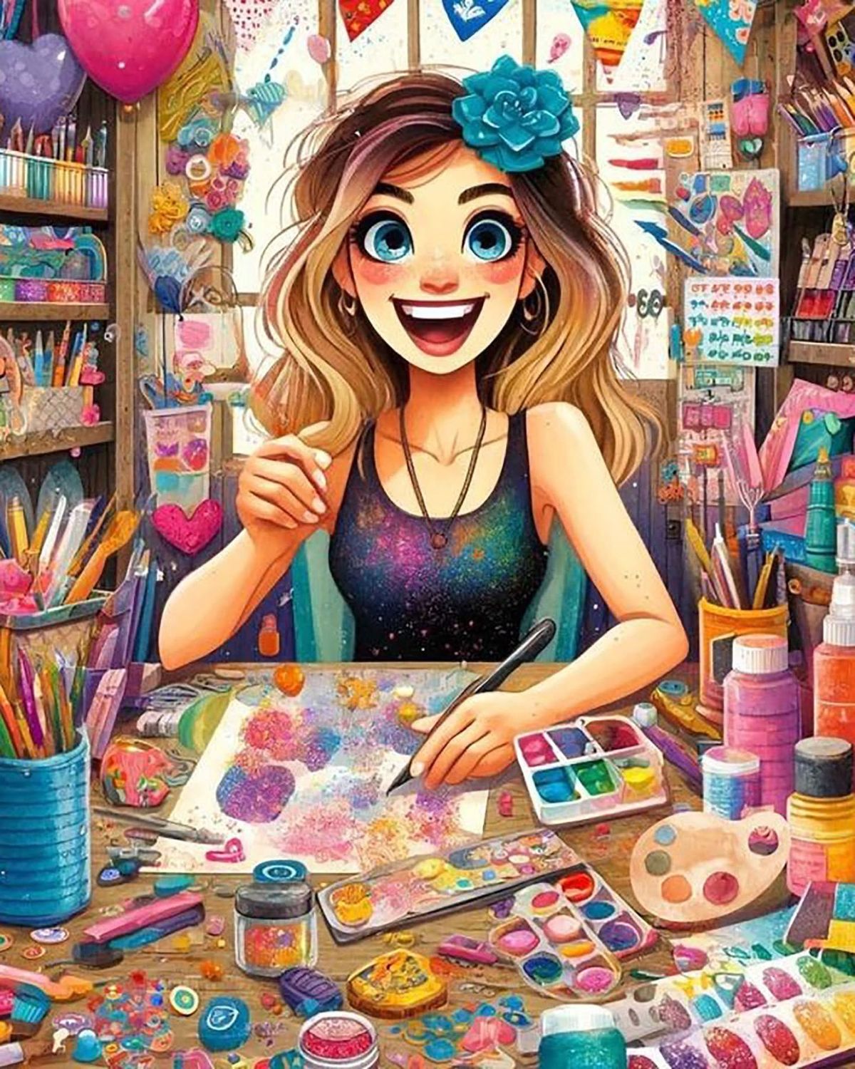 Peinture de diamant 5D #408