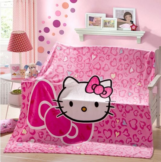 Couverture Hello Kitty - Nœud papillon