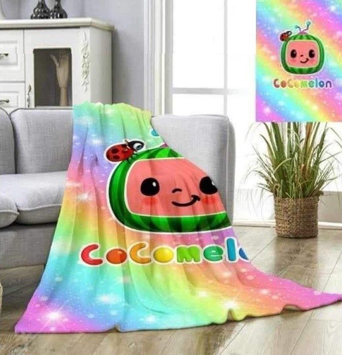 Couverture Cocomelon- Arc en ciel rose