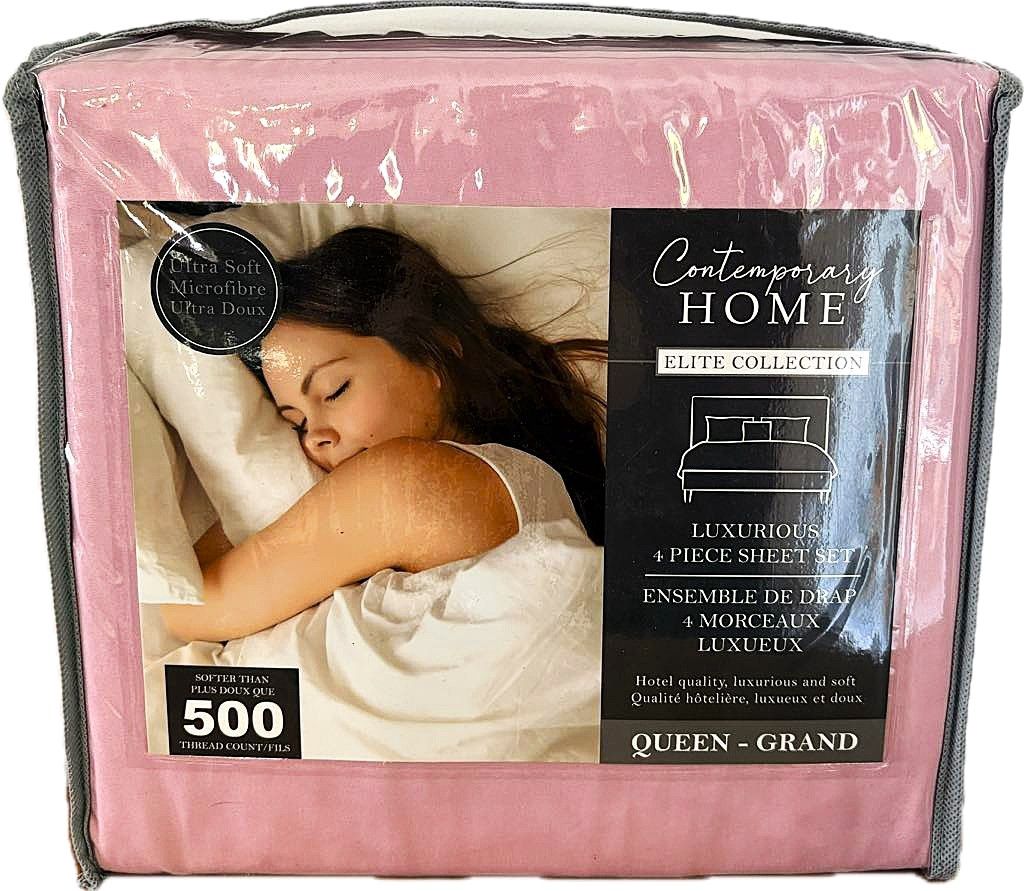 Ensemble de drap Queen Rose