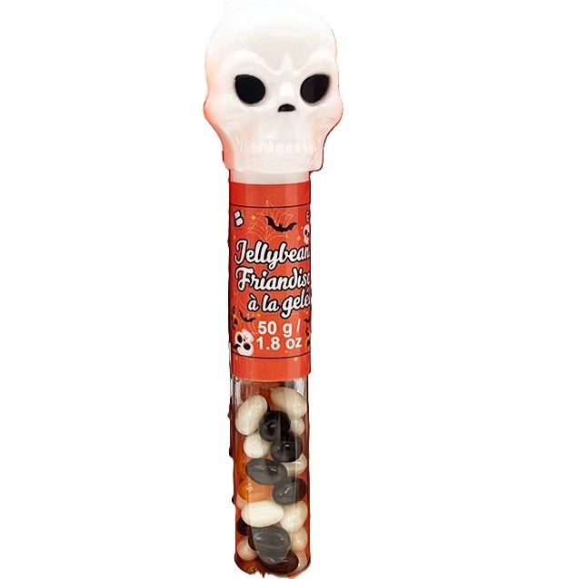 Bonbon Jelly Bean-Halloween, Modèle: Tête de Mort