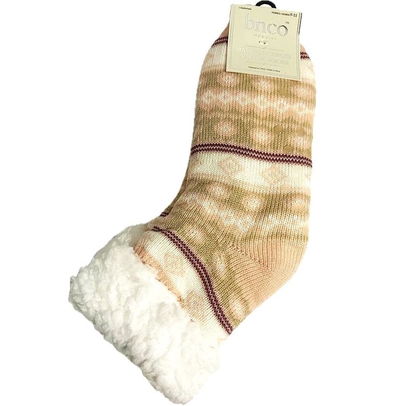 Bas Pantoufle- Rose Pâle