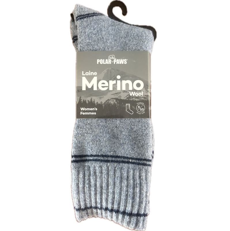 Bas de Merino Femme Bleu