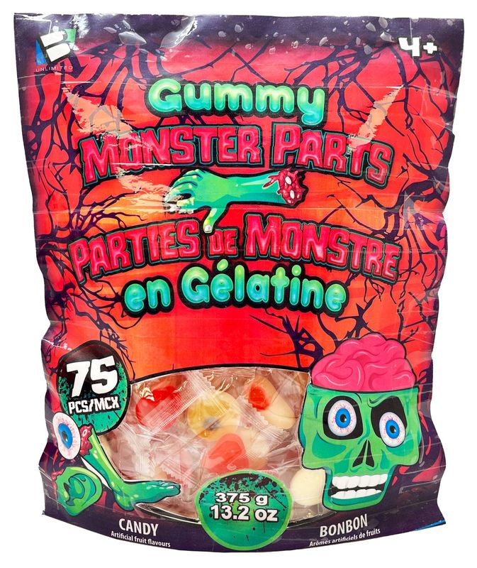 Bonbon Monstre en gélatine