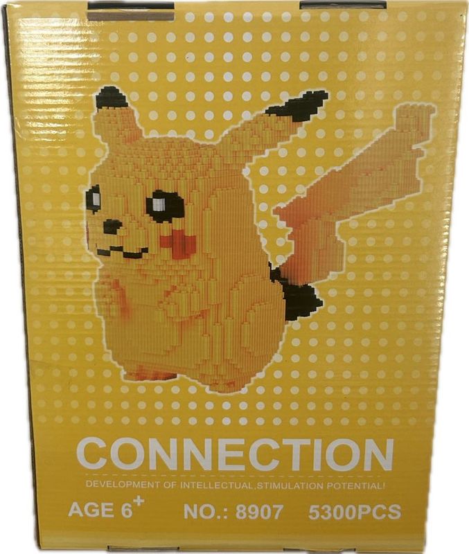Lego figurine 3D Pikachu