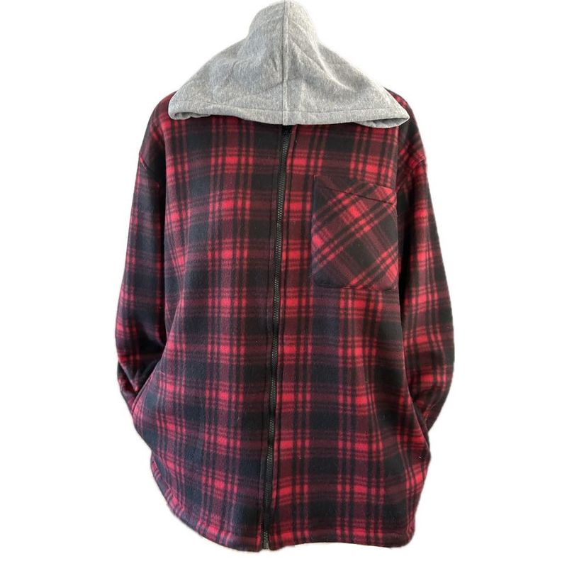 Veste doublée- Rouge