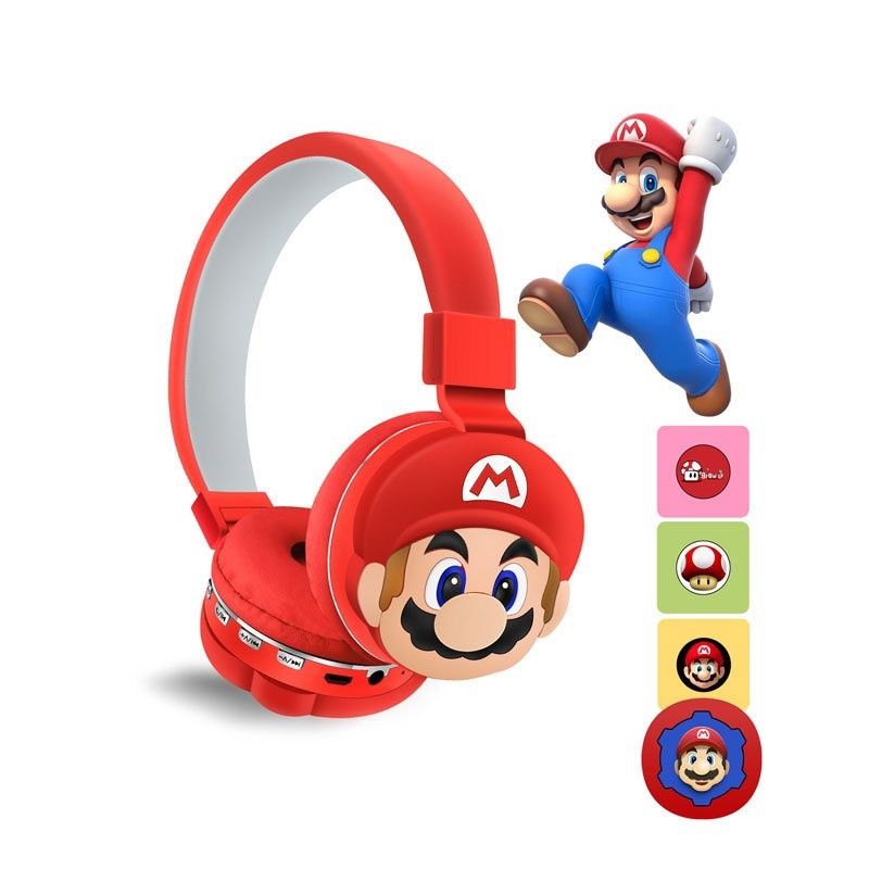 Casque Écouteur Super Mario