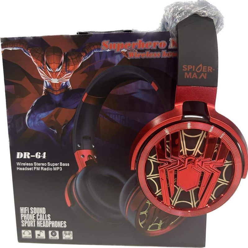 Casque Écouteur Spider-Man - Rouge