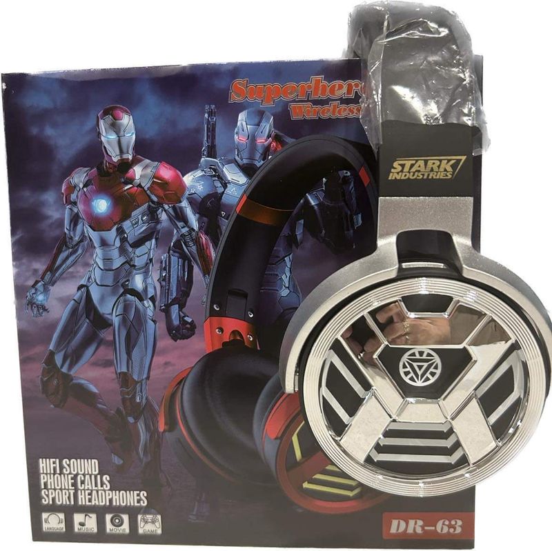 Casque Écouteur Iron Man