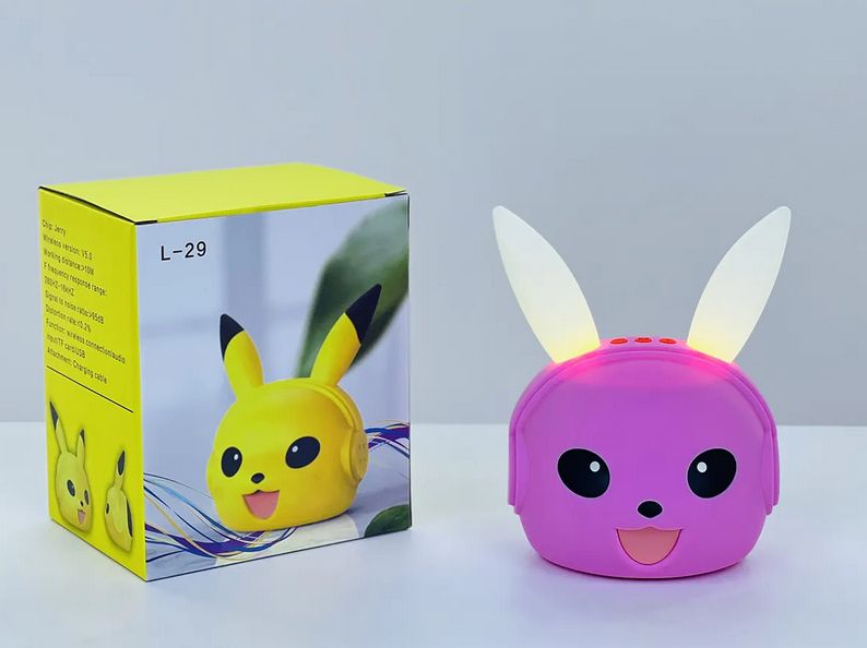 Haut-parleur Pikachu - Mauve