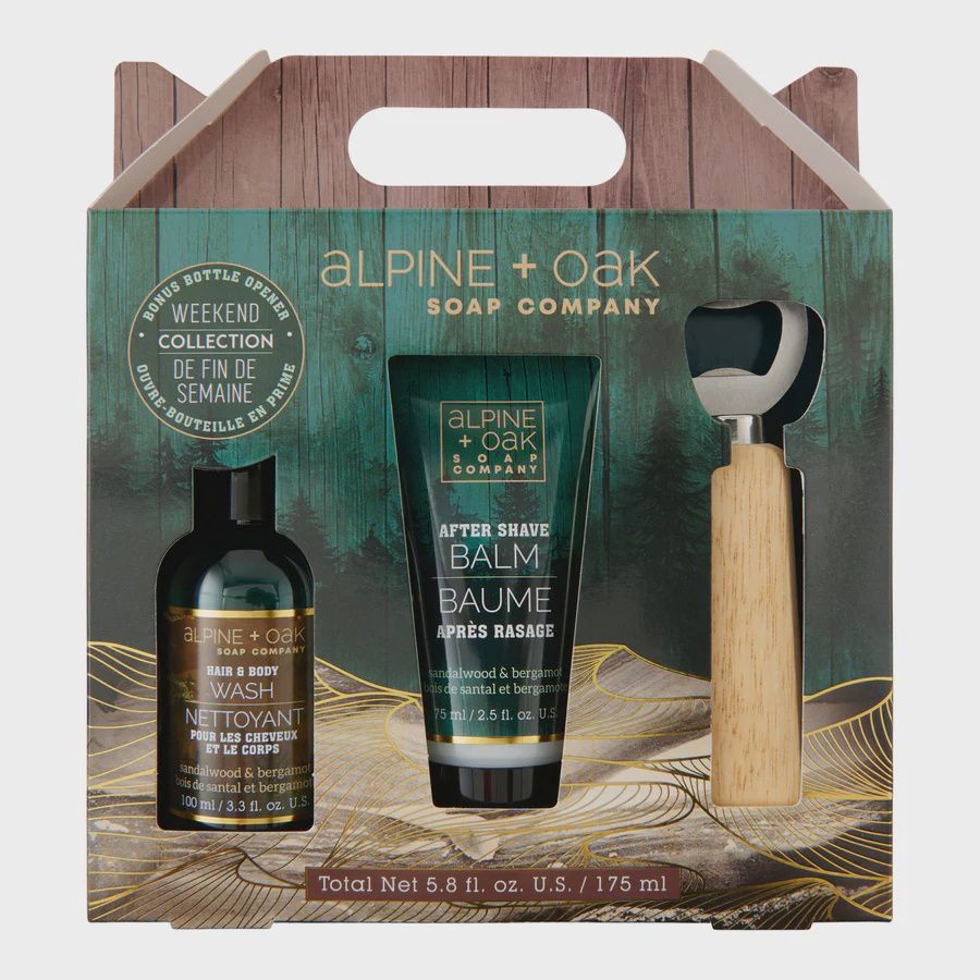 Alpine et Oak- Kit pour la barbe