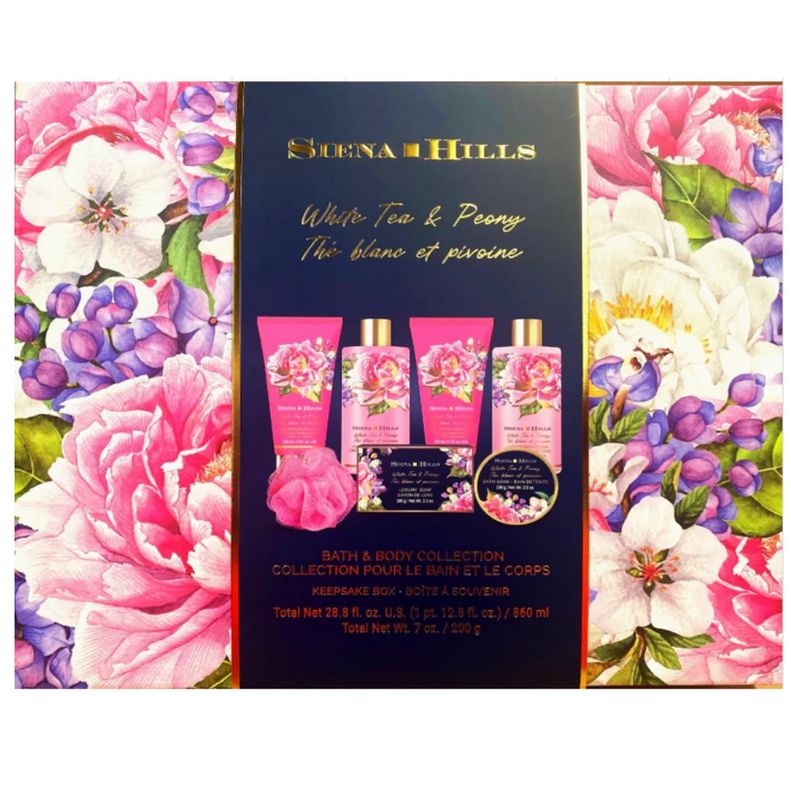 Collection pour le bain et le corps (Thé blanc et pivoine)