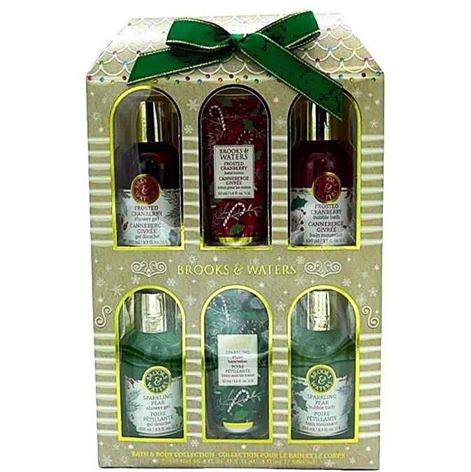 Collection pour le bain et le corps- Canneberge givrée &amp; Poire pétillante