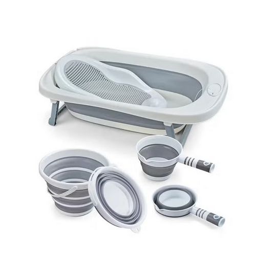 Baignoire bébé 5 en 1- Gris