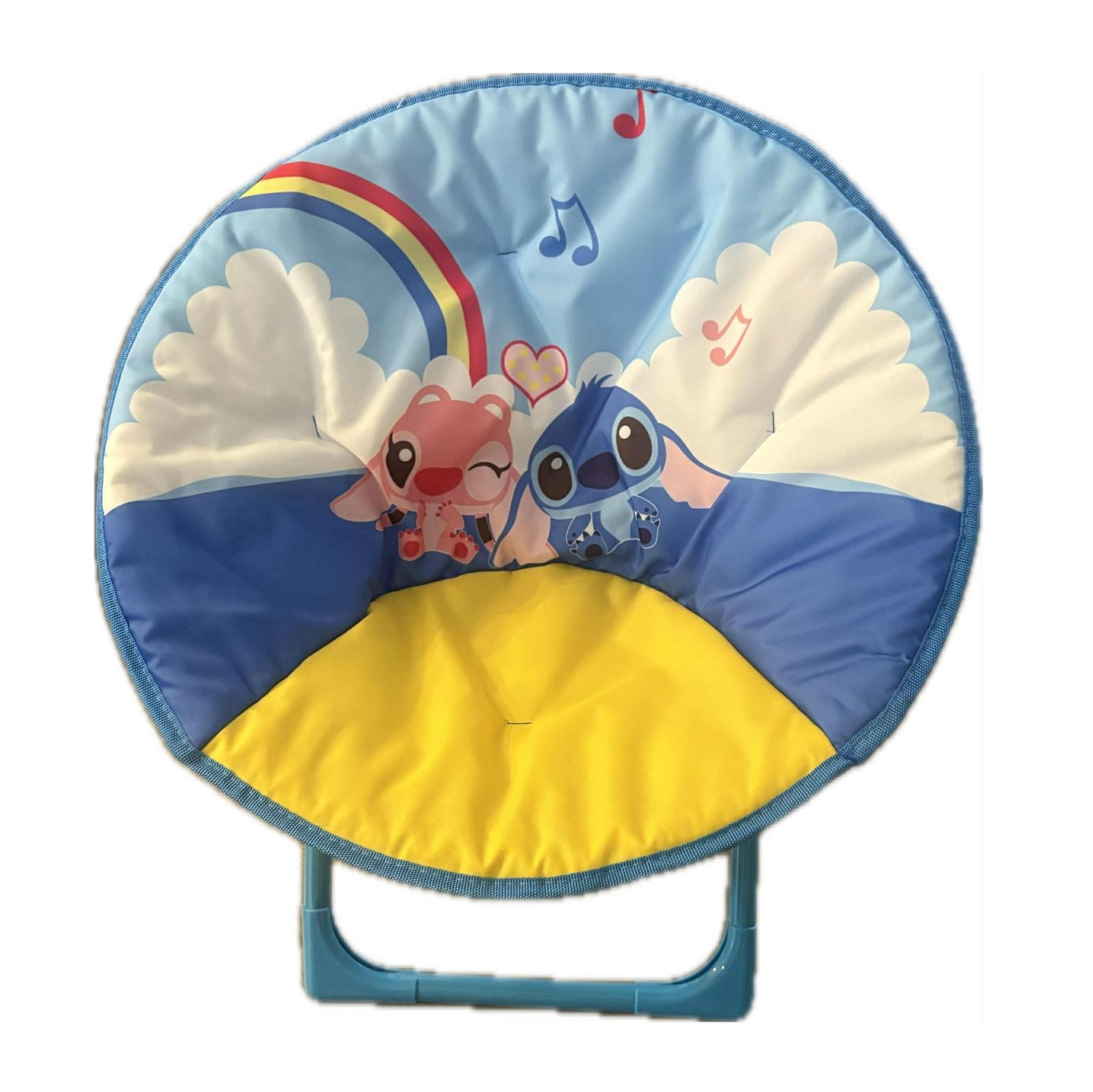 Chaise soucoupe avec dessin animé Stitch &amp; Angel