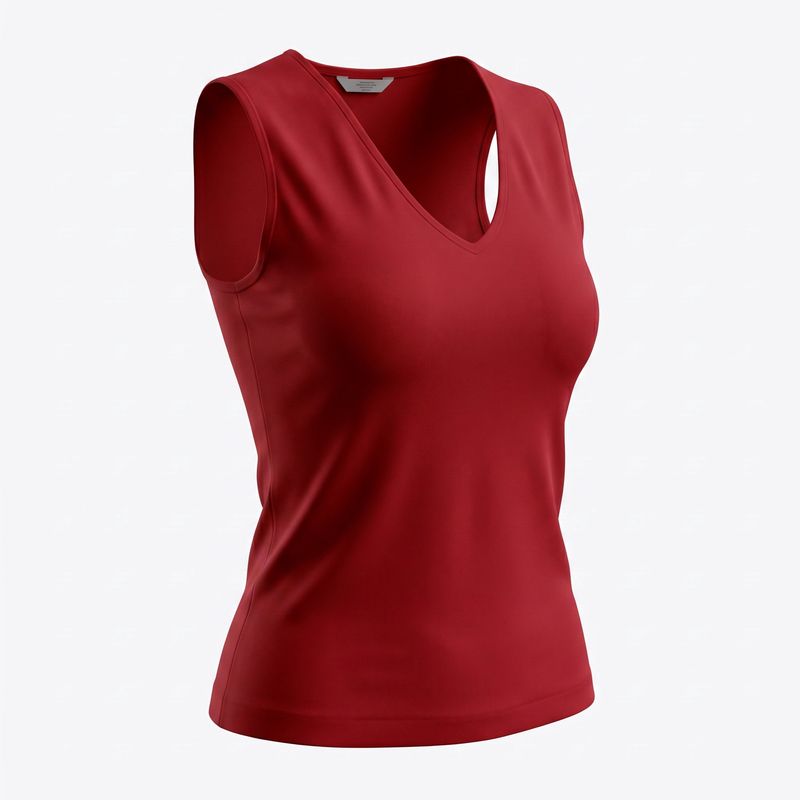 Camisole Cléo- Rouge