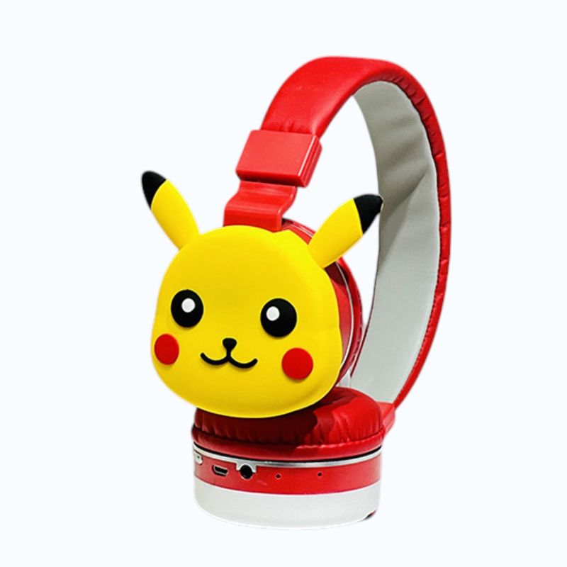 Casque Écouteur Pikachu - Rouge