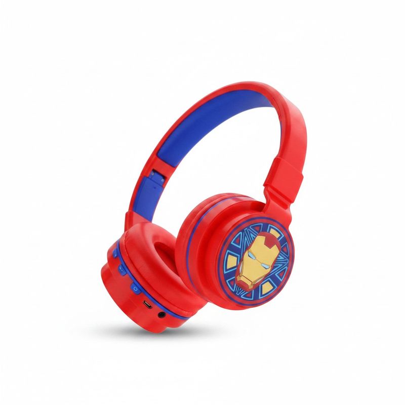 Casque Écouteur Bluetooth Super Héro (Iron Man)