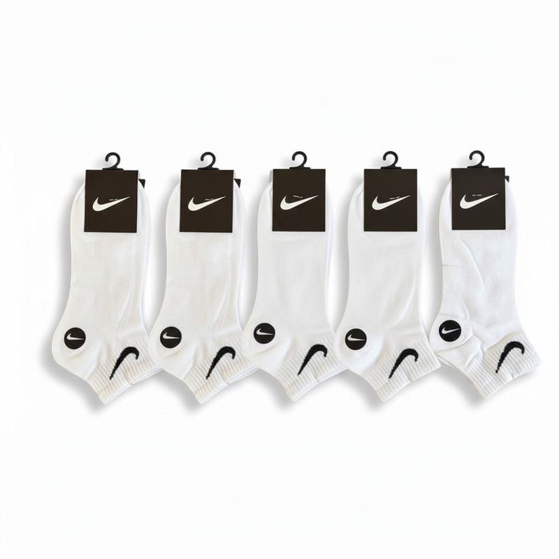 Lot de 5 paires de bas- Nike - Blanc