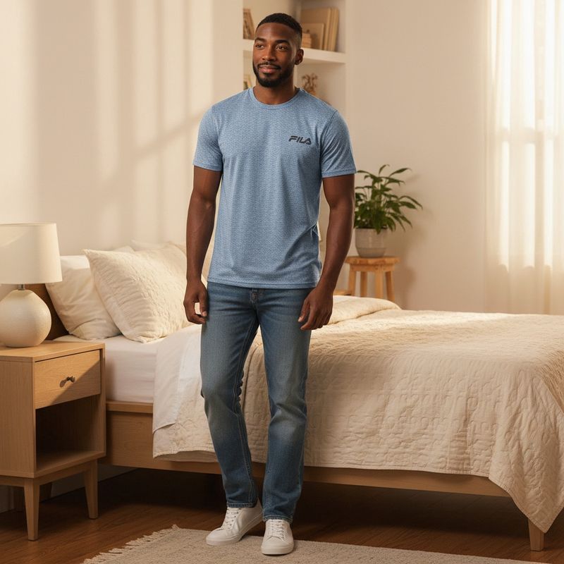 T-shirt Fila - Bleu