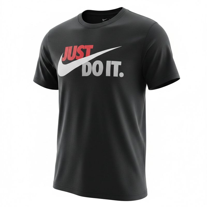 T-Shirt Juste Do It- Noir