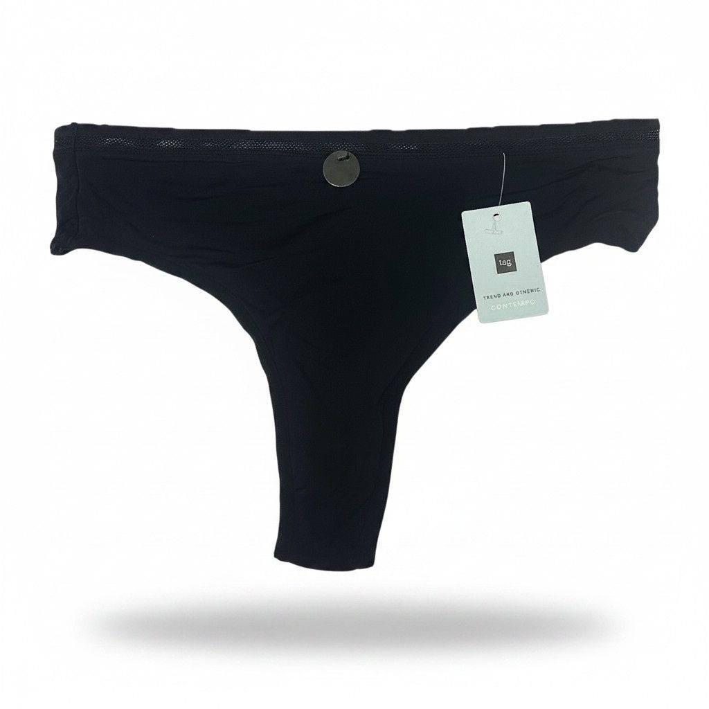 Culotte Tanga - Noir