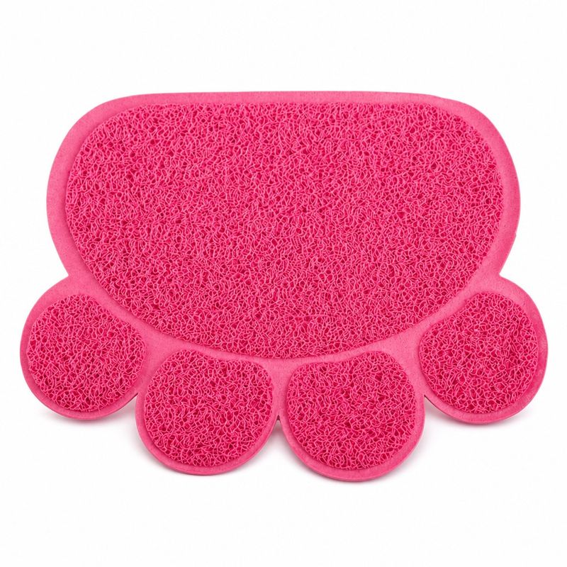 Tapis ramasse-litière- Rose