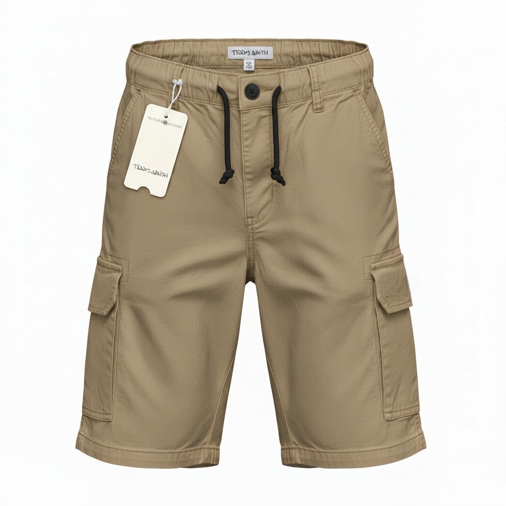 Bermuda Teddy Smith- Beige unis