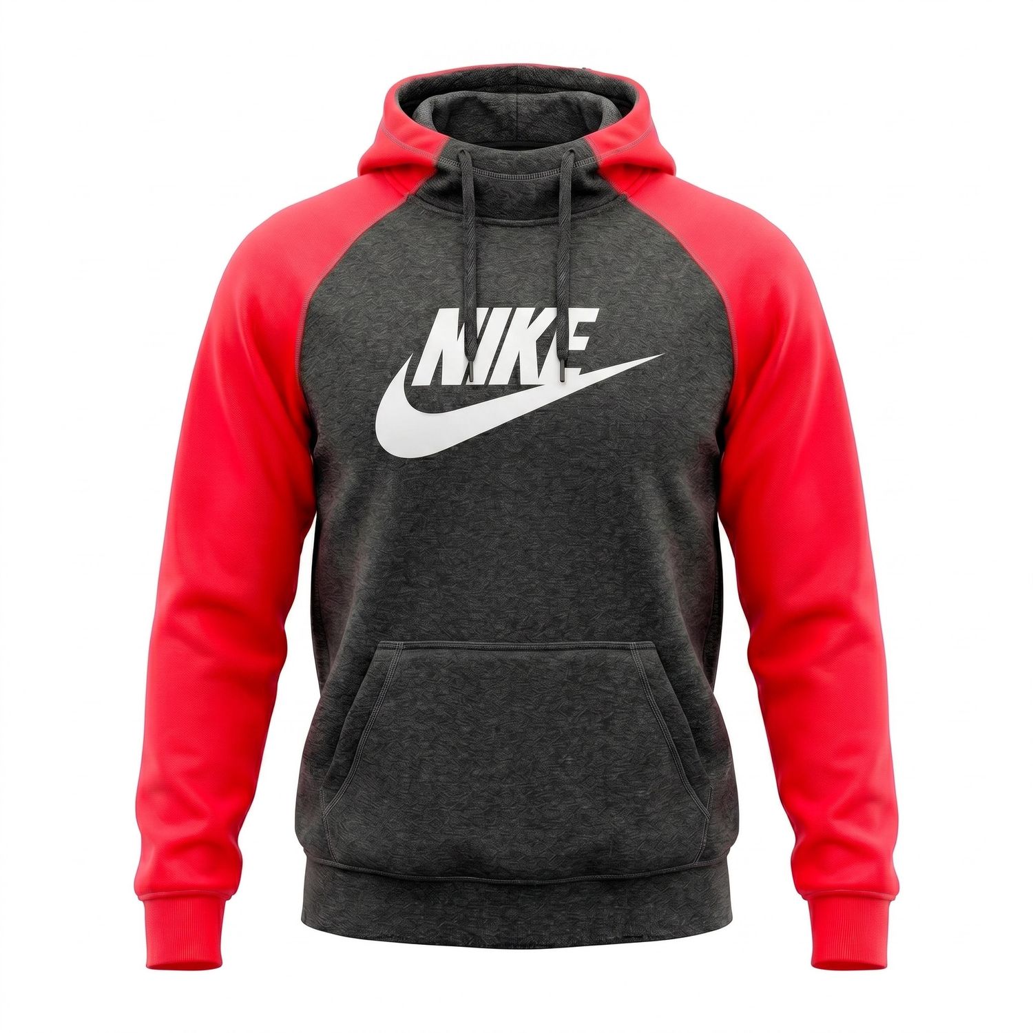 Hoodies- Nike Corail Vif / Charcoal