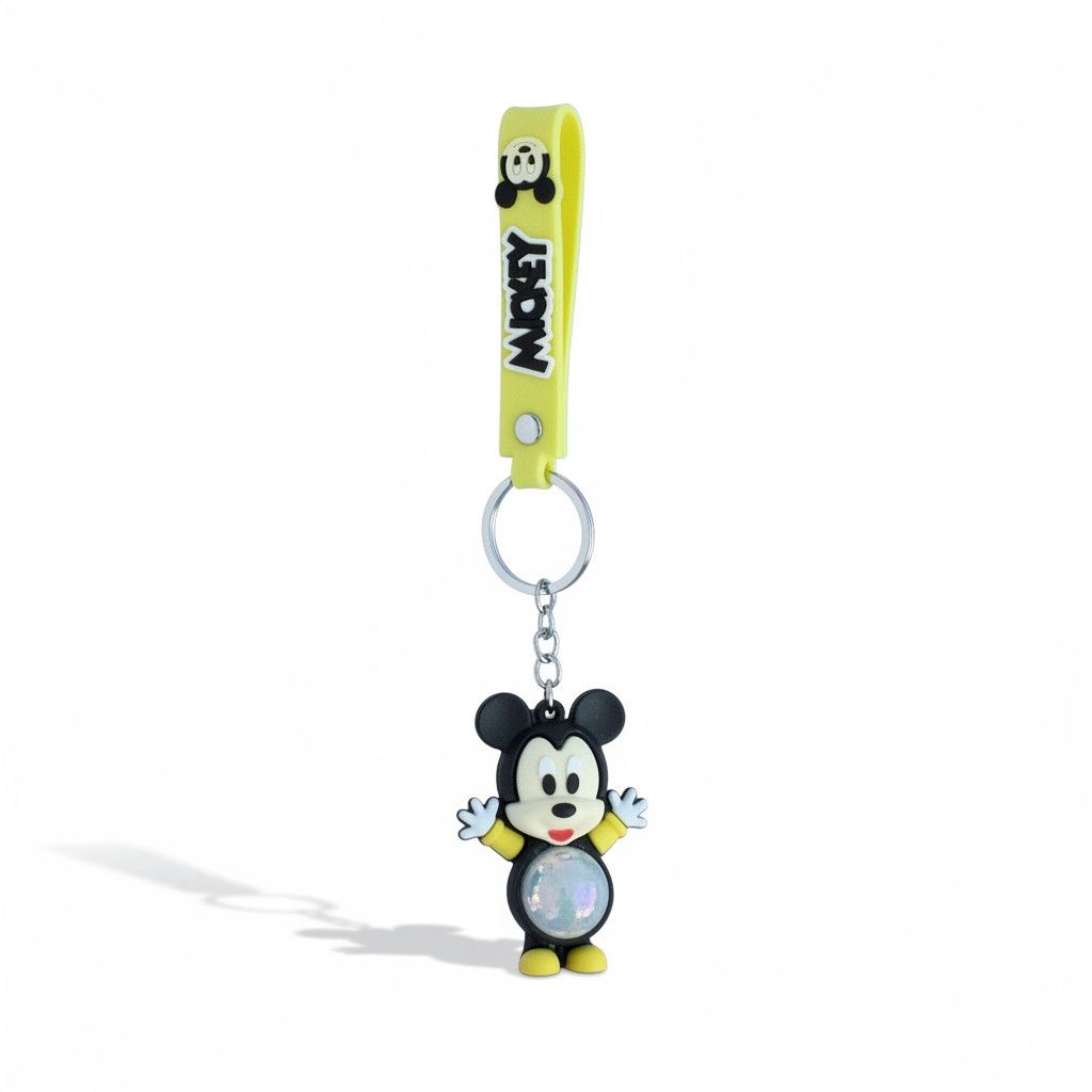 Porte-clés Lumineux- Mickey Noir