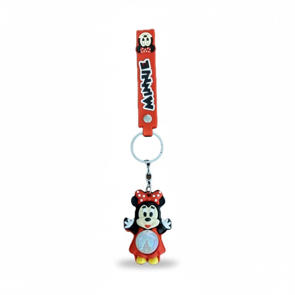 Porte-clés Lumineux- Minnie Rouge