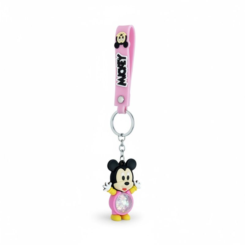 Porte-clés Lumineux- Mickey Rose
