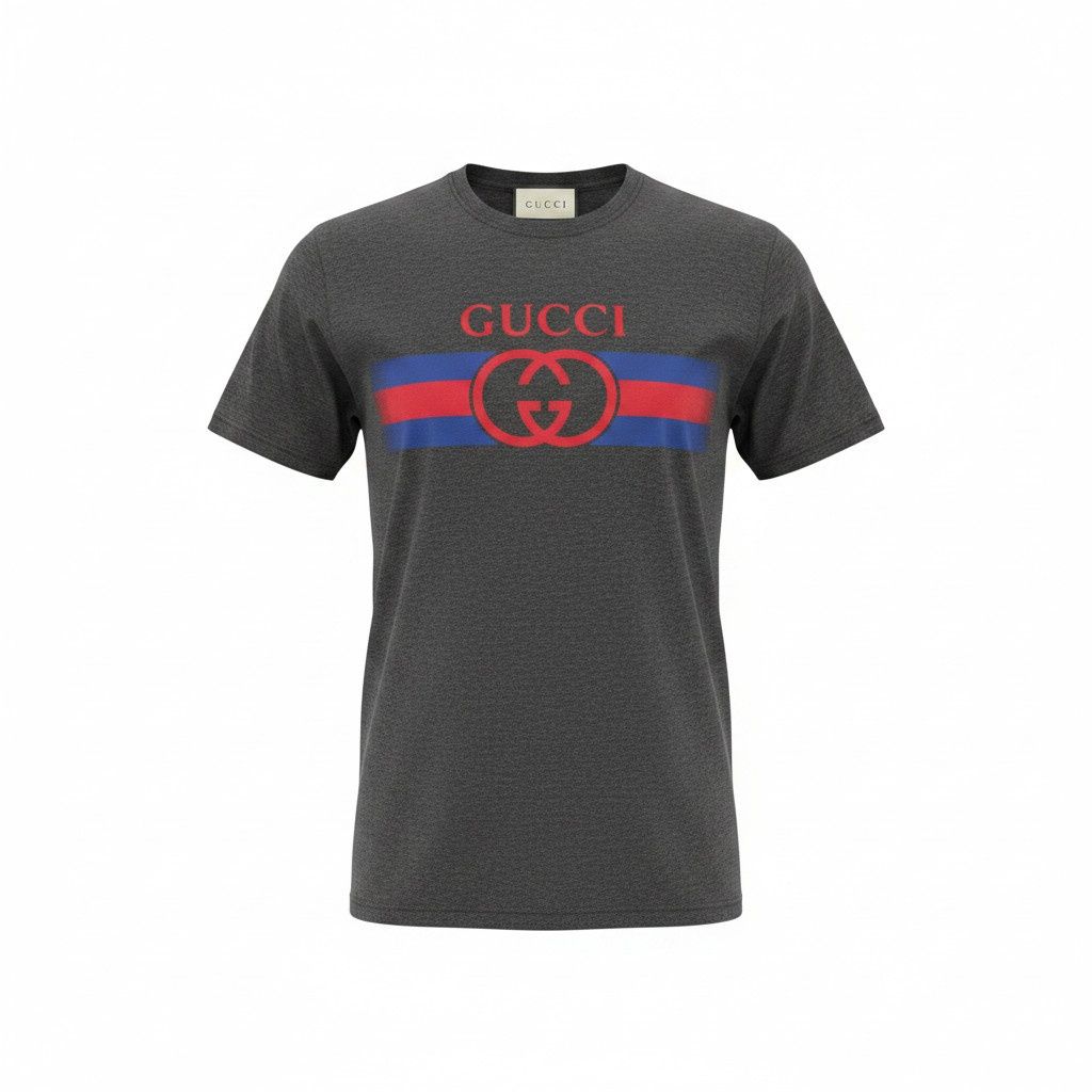 T-Shirt Gucci- Charcoal