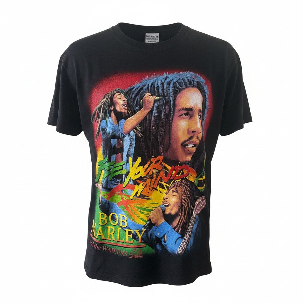 T-Shirt Bob Marley Chanteur