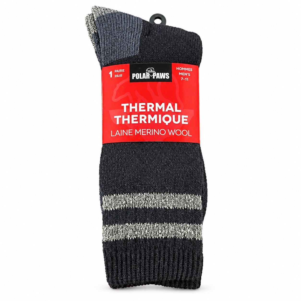 Bas de Merino Homme Marine
