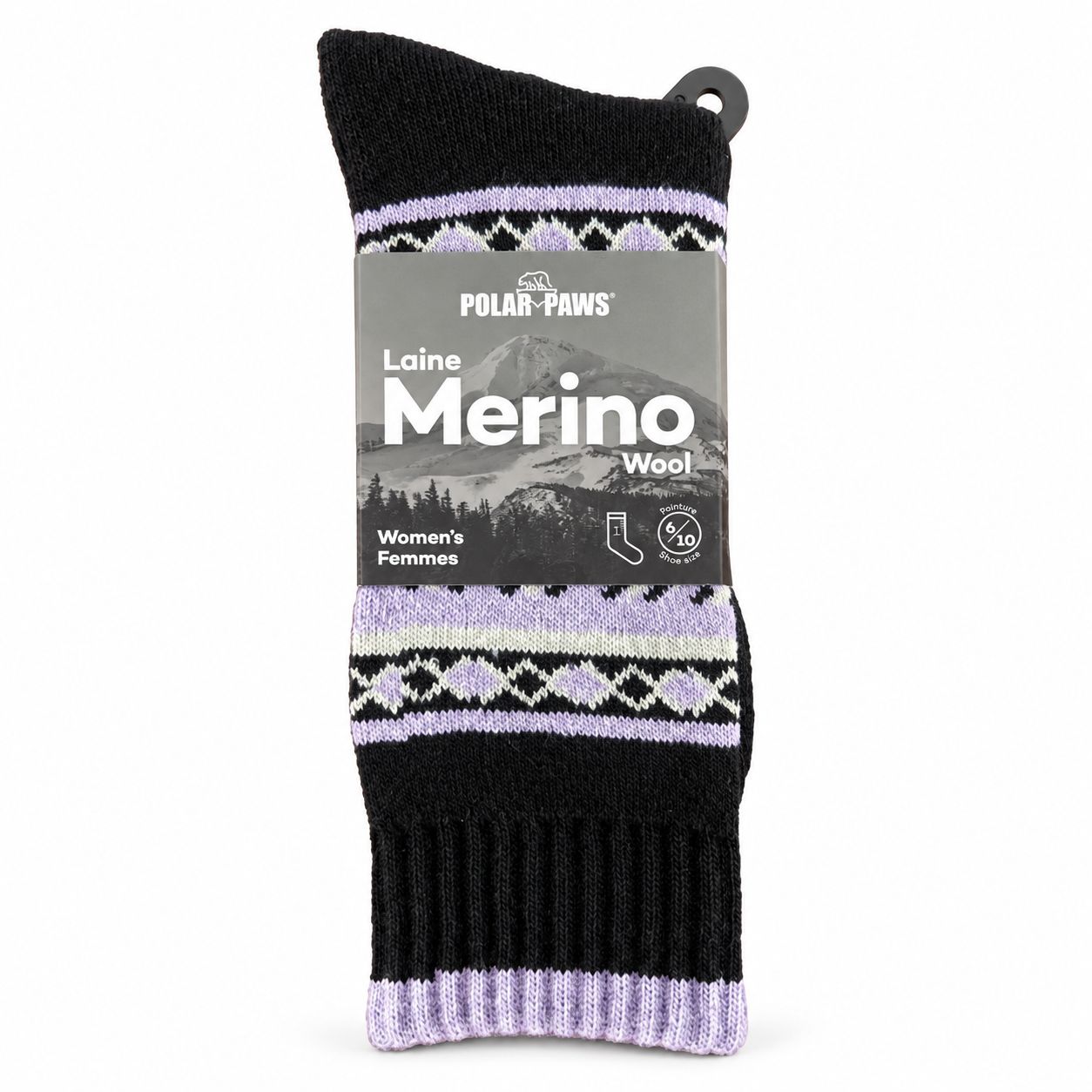 Bas de Merino Femme Lila