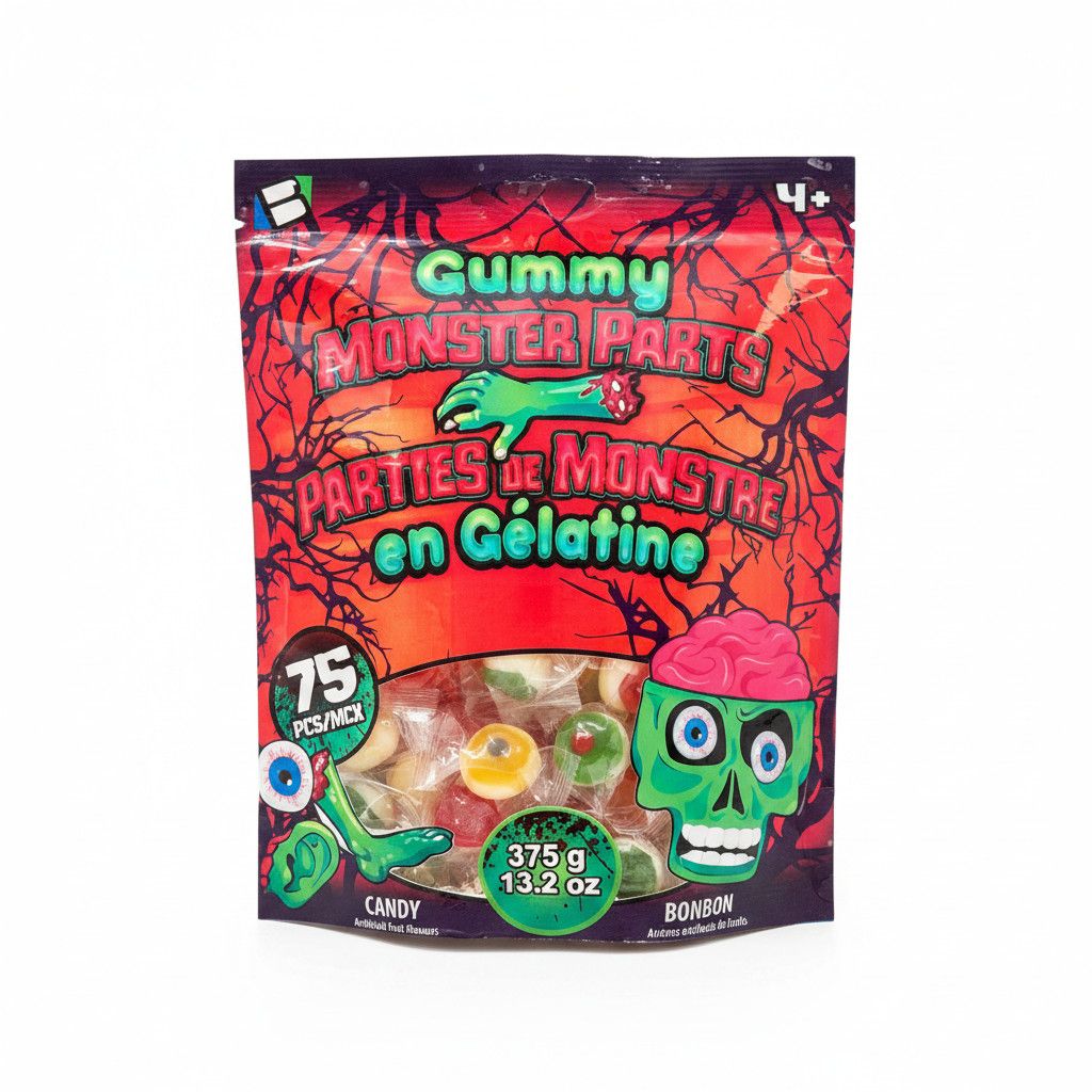 Bonbon Monstre en gélatine