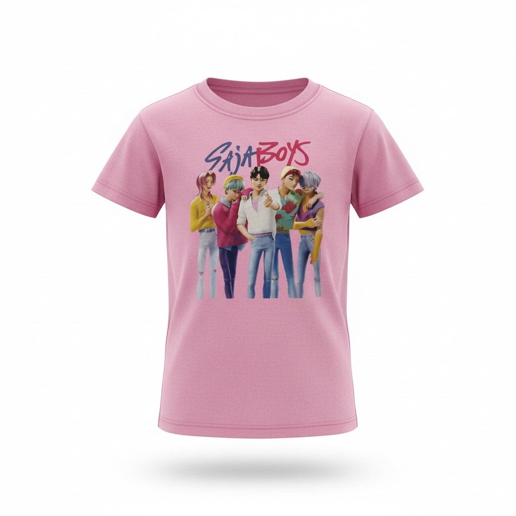 T-Shirt K-Pop- Model 1- Rose