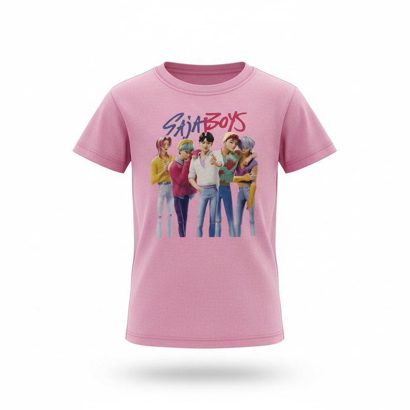 T-Shirt K-Pop- Model 1- Rose